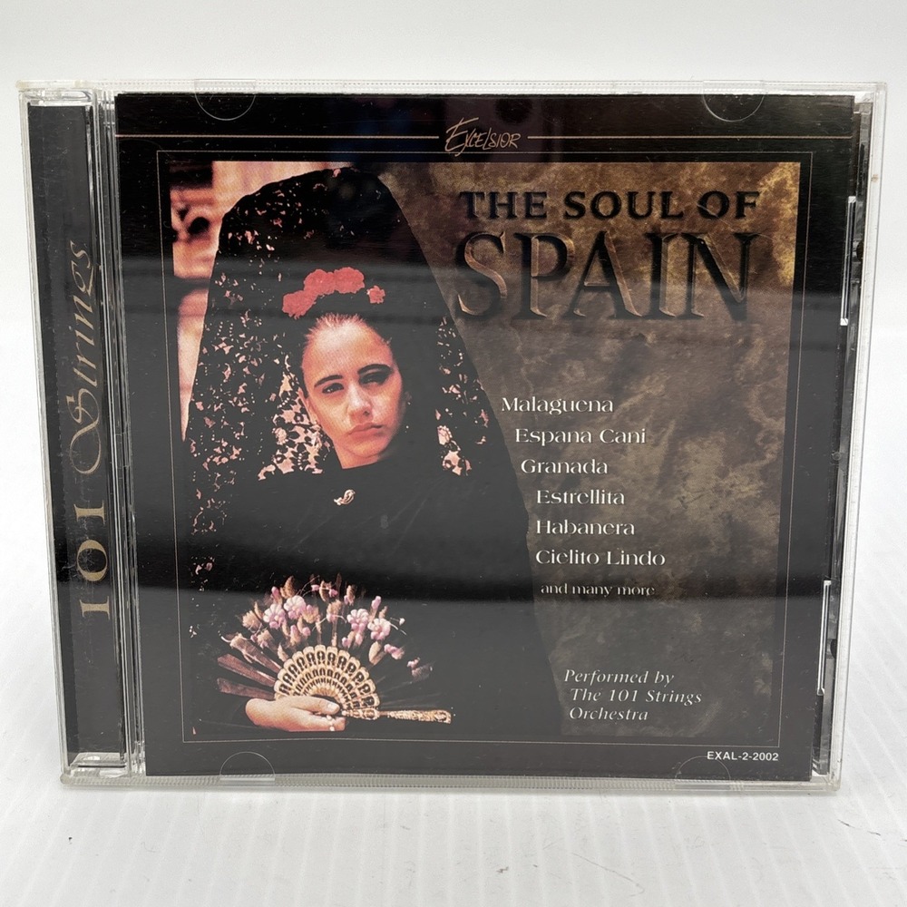 The Soul Of Spain Audio CD 101 Strings Orchestra EXAL-2-2002 Orchestral Music
